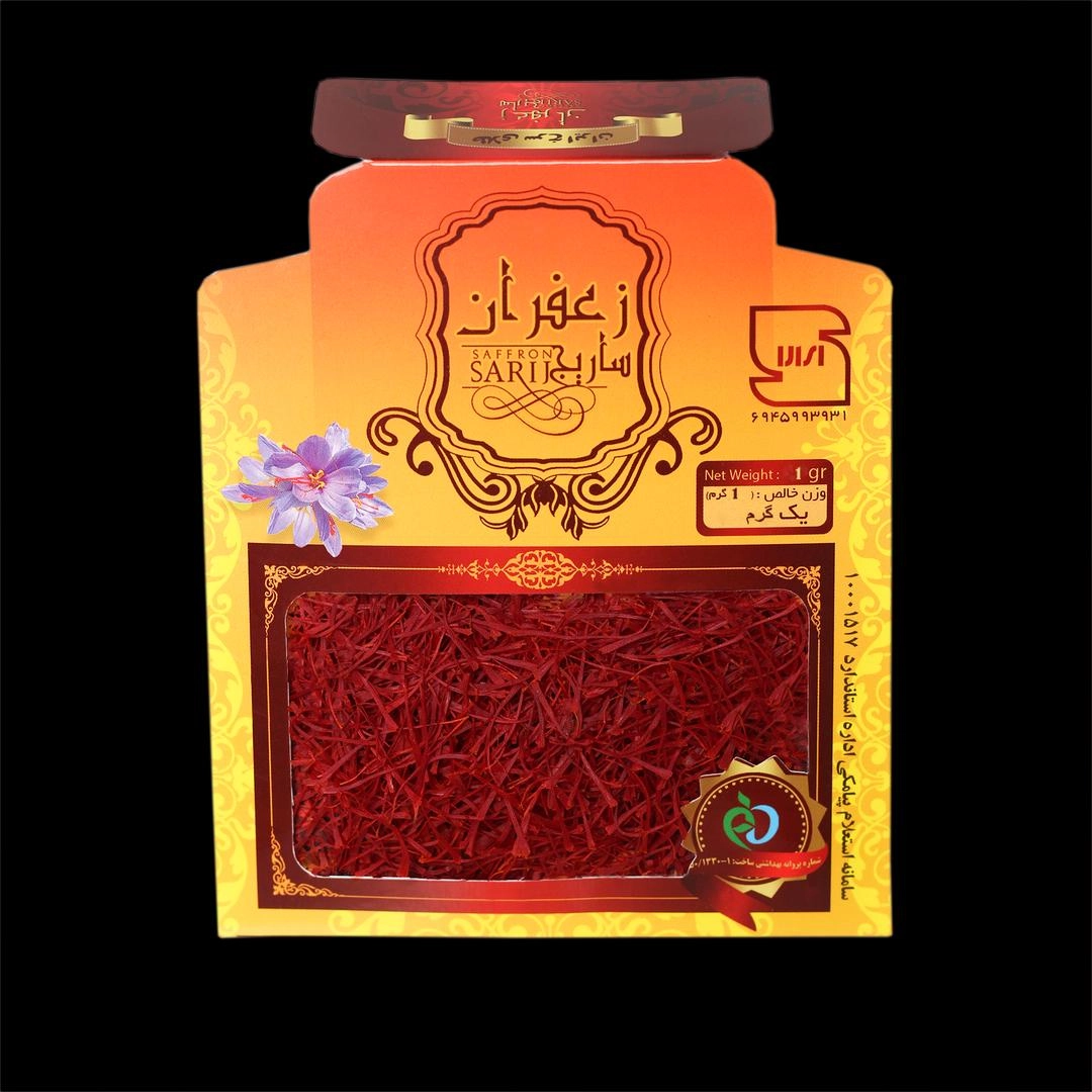 خرید آنلاین زعفران سرگل درجه یک صادراتی در بسته بندی پاکتی 