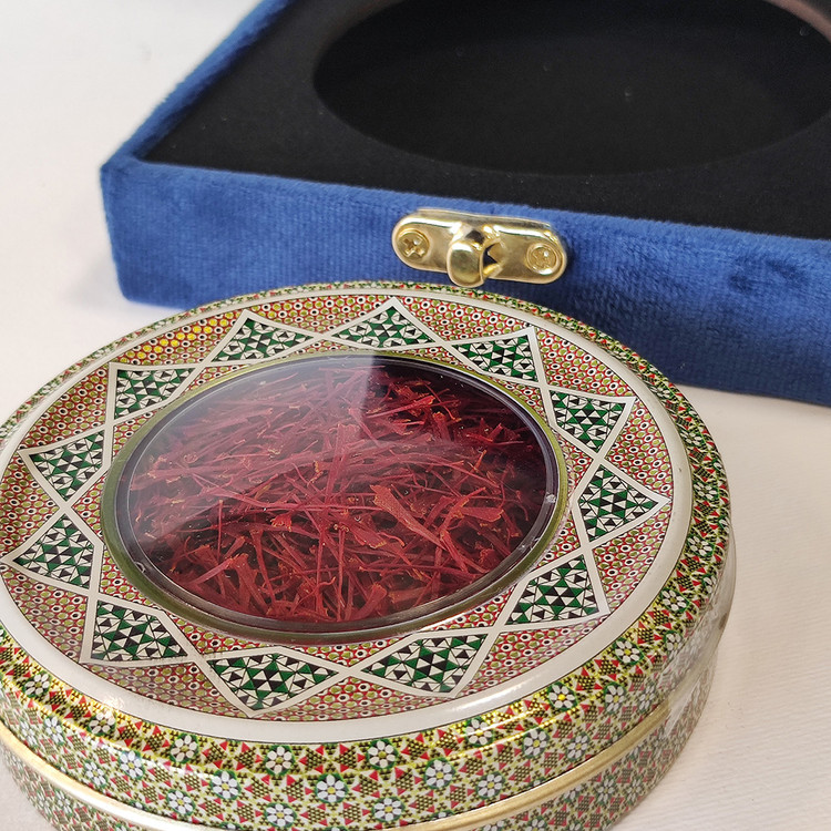 باکس زعفران لوکس صادراتی – 4 گرم سوپر نگین اتویی
